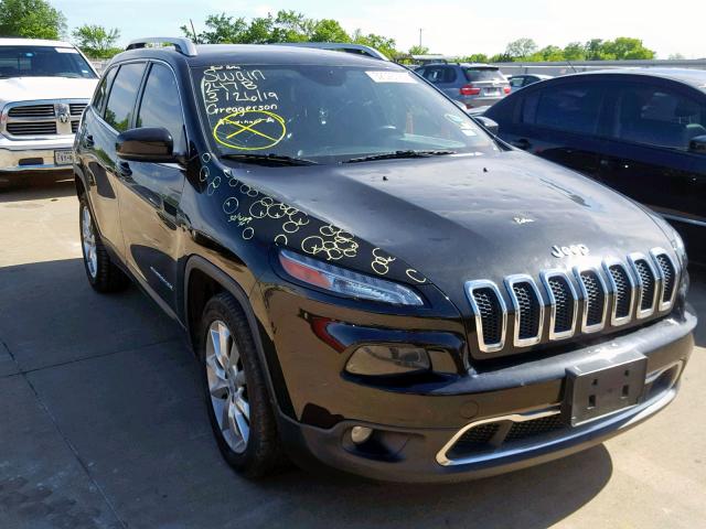 1C4PJLDB6EW132984 - 2014 JEEP CHEROKEE L BLACK photo 1