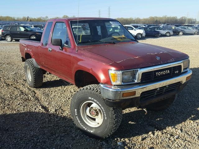 JT4VN13D1M5054928 - 1991 TOYOTA PICKUP 1/2 RED photo 1