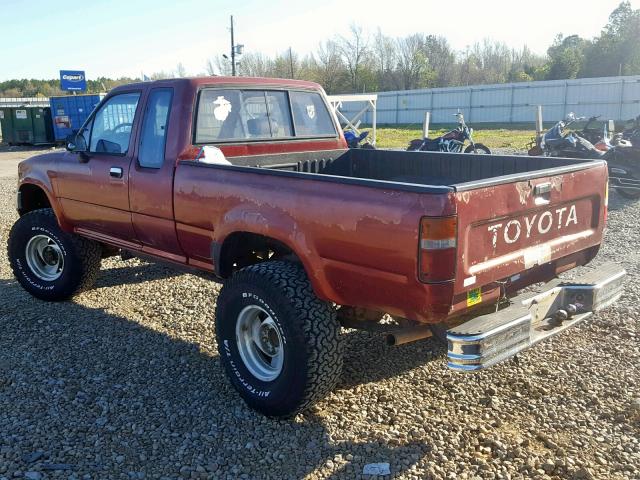 JT4VN13D1M5054928 - 1991 TOYOTA PICKUP 1/2 RED photo 3