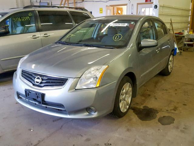 3N1AB6AP4AL655153 - 2010 NISSAN SENTRA 2.0 SILVER photo 2