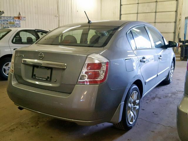 3N1AB6AP4AL655153 - 2010 NISSAN SENTRA 2.0 SILVER photo 4