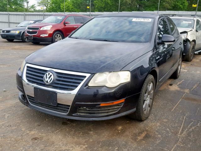 WVWJK73C37P069571 - 2007 VOLKSWAGEN PASSAT BLACK photo 2