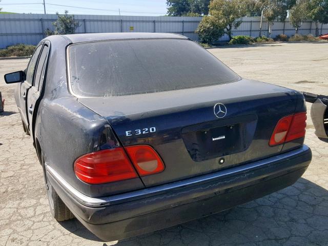 WDBJF65H3XA858313 - 1999 MERCEDES-BENZ E 320 BLACK photo 3