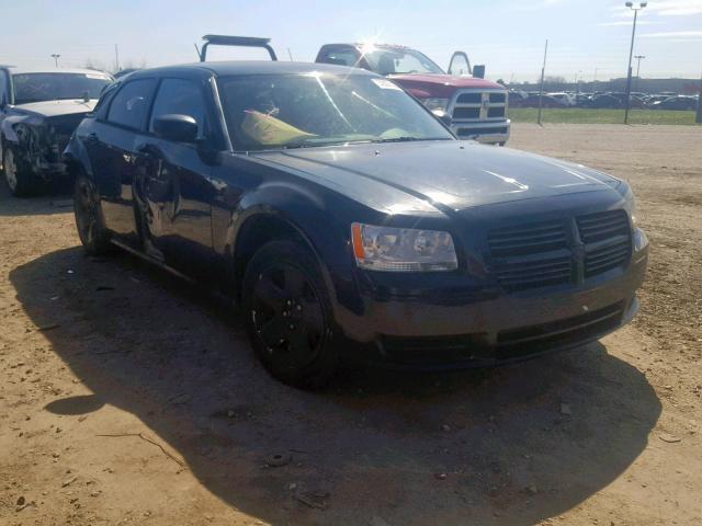 2D4FV47T48H104083 - 2008 DODGE MAGNUM BLACK photo 1