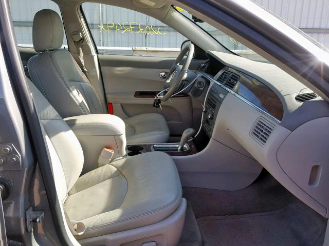 2G4WD582X91213634 - 2009 BUICK LACROSSE C GRAY photo 5