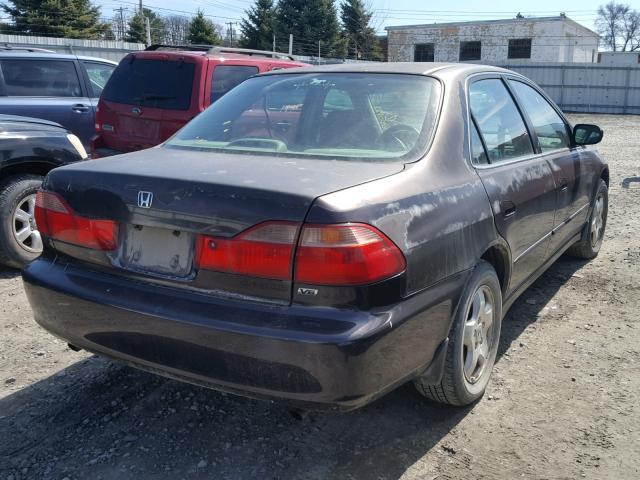 1HGCG1652WA056768 - 1998 HONDA ACCORD EX PURPLE photo 4