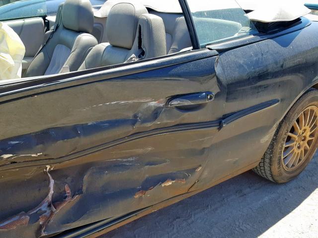 1C3EL55R45N638476 - 2005 CHRYSLER SEBRING TO BLACK photo 10