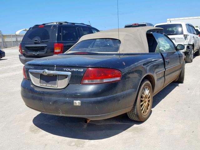 1C3EL55R45N638476 - 2005 CHRYSLER SEBRING TO BLACK photo 4