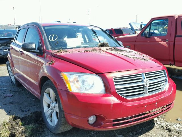 1B3CB3HA8AD566800 - 2010 DODGE CALIBER MA RED photo 1