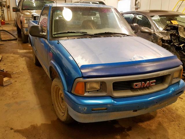 1GTCS1440S8516373 - 1995 GMC SONOMA BLUE photo 1