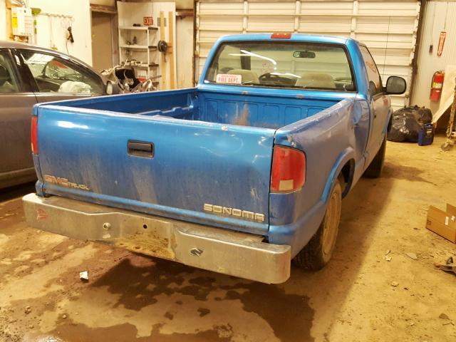 1GTCS1440S8516373 - 1995 GMC SONOMA BLUE photo 4