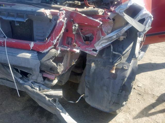 1FMZU62K03ZA39454 - 2003 FORD EXPLORER X RED photo 9