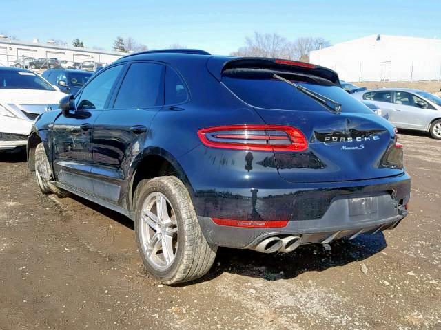 WP1AB2A59GLB45422 - 2016 PORSCHE MACAN S BLACK photo 3