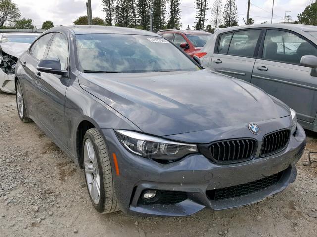 WBA4J1C5XJBG76604 - 2018 BMW 430I GRAN GRAY photo 1