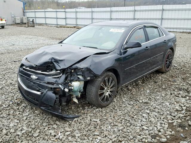 1G1ZD5EUXBF110244 - 2011 CHEVROLET MALIBU 2LT BLACK photo 2