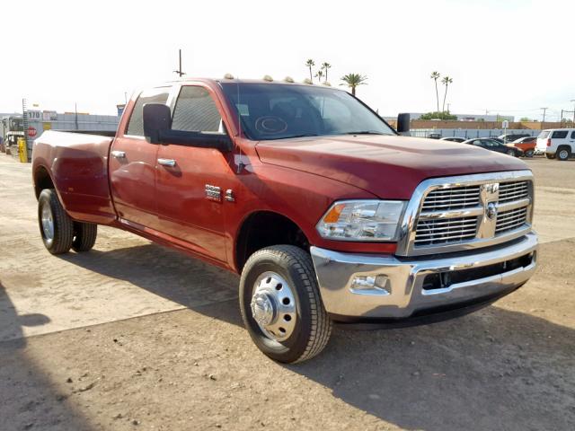 3D73Y4CL6AG139720 - 2010 DODGE RAM 3500 RED photo 1