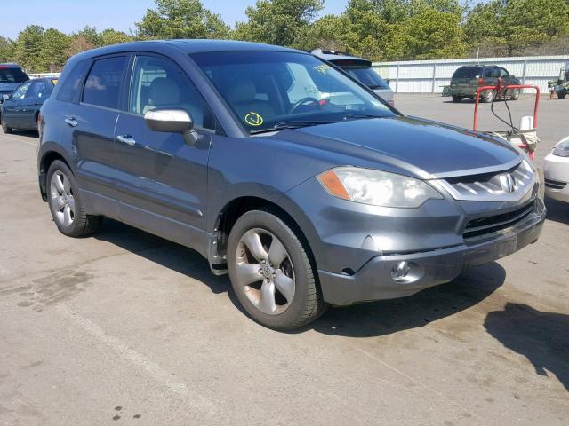 5J8TB18558A009961 - 2008 ACURA RDX TECHNO GRAY photo 1