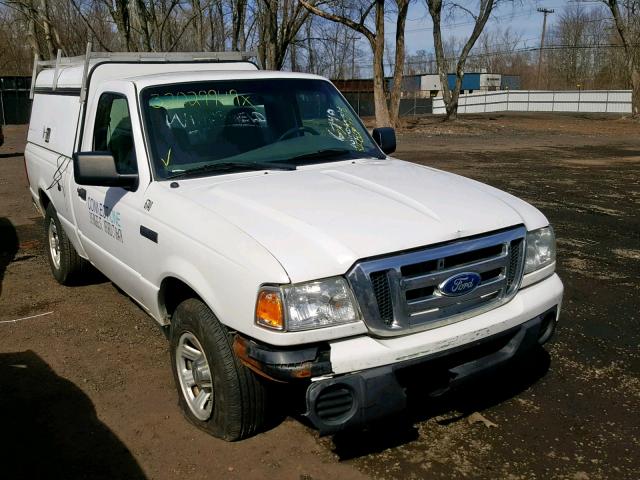 1FTYR10D79PA46740 - 2009 FORD RANGER WHITE photo 1