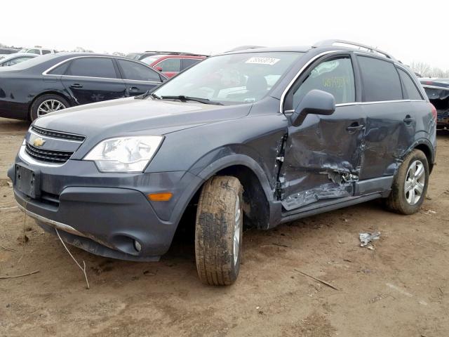 3GNAL2EK0DS616238 - 2013 CHEVROLET CAPTIVA LS 蓝色 照片 2