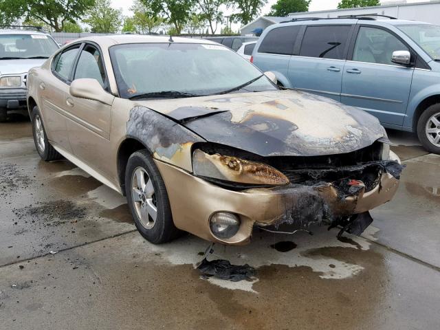 2G2WP522751286639 - 2005 PONTIAC GRAND PRIX GOLD photo 1