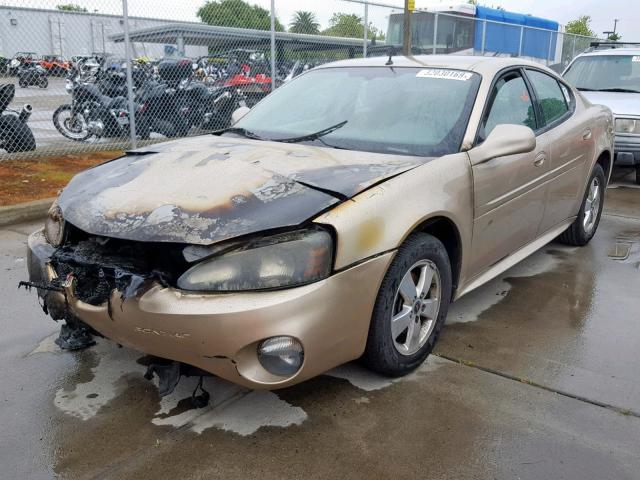 2G2WP522751286639 - 2005 PONTIAC GRAND PRIX GOLD photo 2