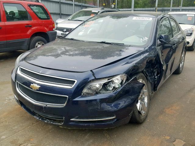 1G1ZC5EB7AF144254 - 2010 CHEVROLET MALIBU 1LT 蓝色 照片 2
