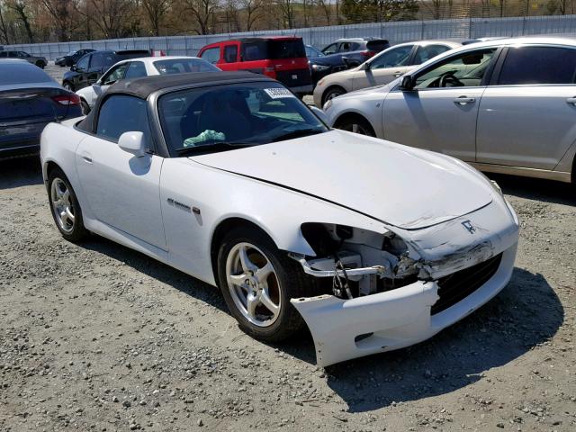 JHMAP11443T000253 - 2003 HONDA S2000 WHITE photo 1