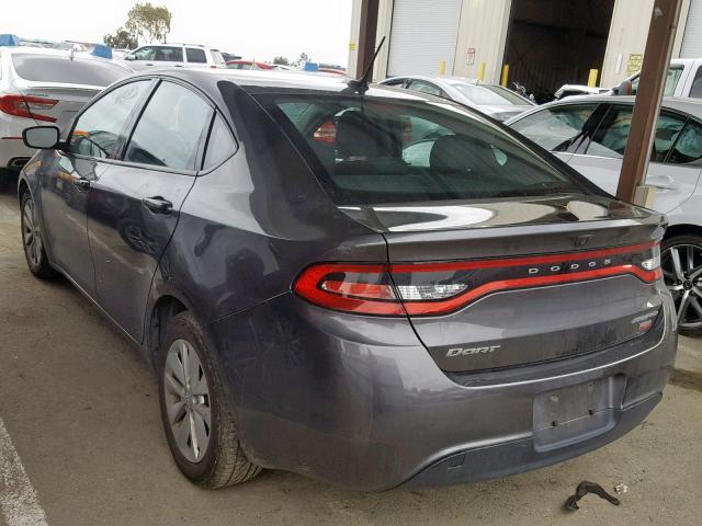 1C3CDFDH7FD181804 - 2015 DODGE DART SE AE GRAY photo 3