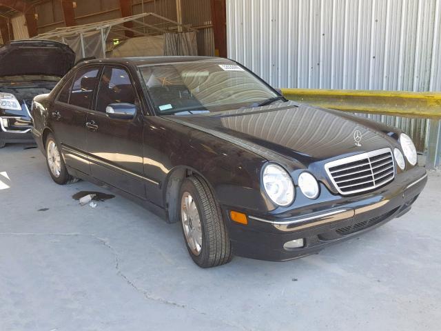 WDBJF65J01B373115 - 2001 MERCEDES-BENZ E 320 BLACK photo 1