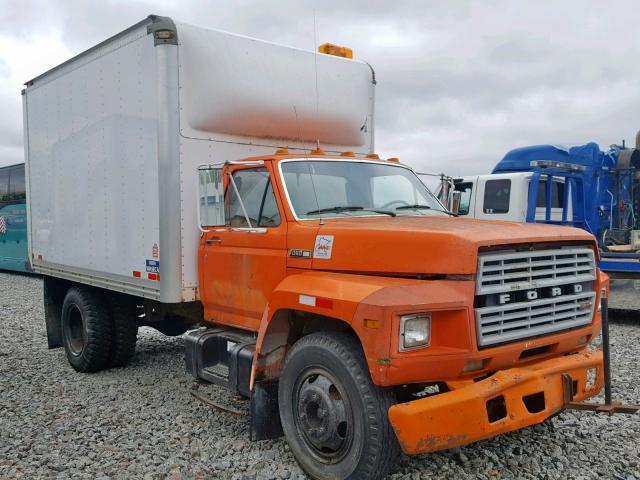 1FDMF60H4DVA05649 - 1983 FORD F600 ORANGE photo 1