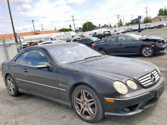 WDBPJ74J83A038452 - 2003 MERCEDES-BENZ CL 55 AMG BLACK photo 1