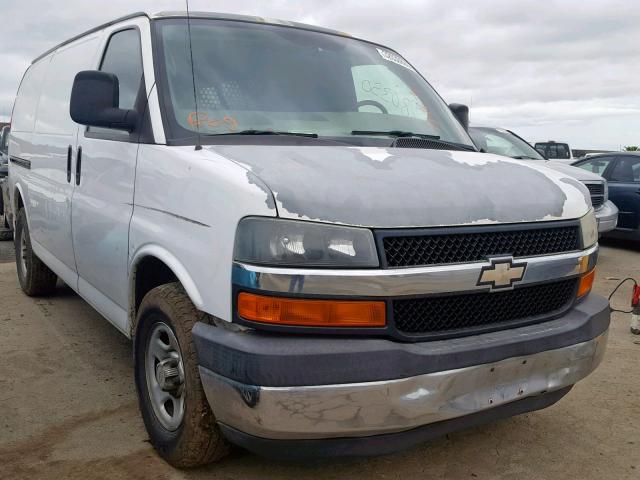 1GCFG15X971130882 - 2007 CHEVROLET EXPRESS G1 WHITE photo 1