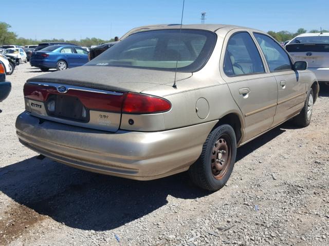 3FAFP66LXYM114337 - 2000 FORD CONTOUR SE TAN photo 4