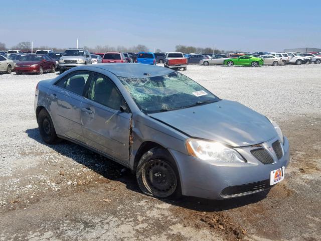 1G2ZF57B184114611 - 2008 PONTIAC G6 VALUE L BLUE photo 1