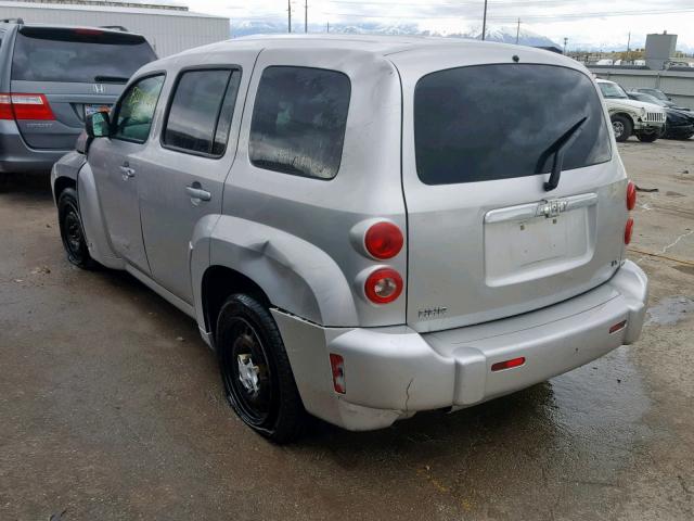 3GNDA13D57S609792 - 2007 CHEVROLET HHR LS Արծաթագույն լուսանկար 3
