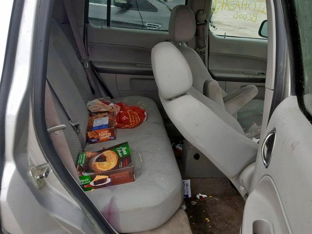 3GNDA13D57S609792 - 2007 CHEVROLET HHR LS Արծաթագույն լուսանկար 6