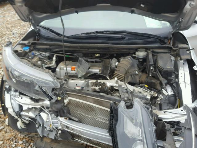 JHLRM3H72CC000523 - 2012 HONDA CR-V EXL SILVER photo 7