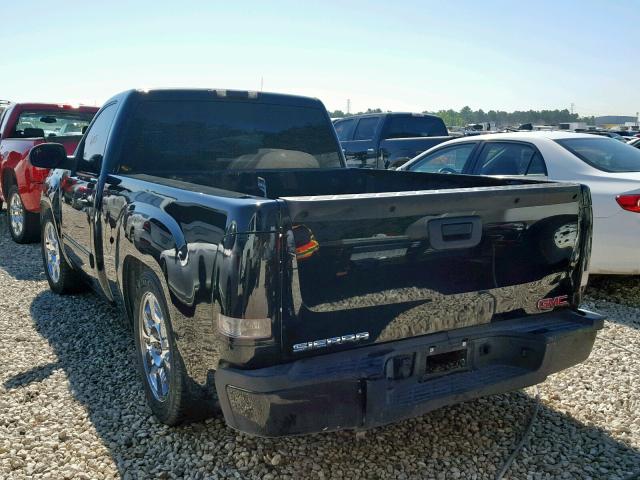 1GTN1TEA3DZ376974 - 2013 GMC SIERRA C15 BLACK photo 3