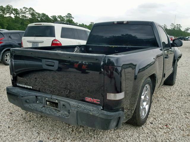 1GTN1TEA3DZ376974 - 2013 GMC SIERRA C15 BLACK photo 4