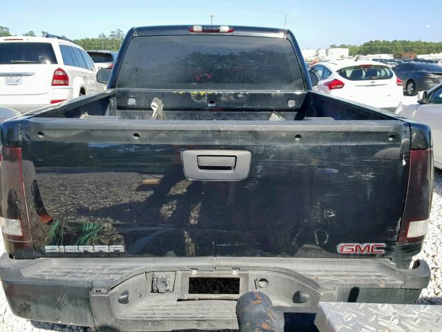 1GTN1TEA3DZ376974 - 2013 GMC SIERRA C15 BLACK photo 6