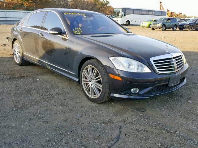 WDDNG71X98A187465 - 2008 MERCEDES-BENZ S 550 BLACK photo 1