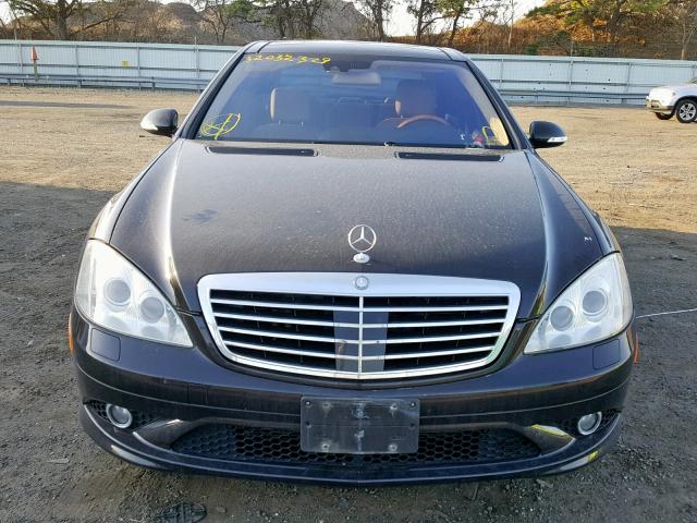 WDDNG71X98A187465 - 2008 MERCEDES-BENZ S 550 BLACK photo 9