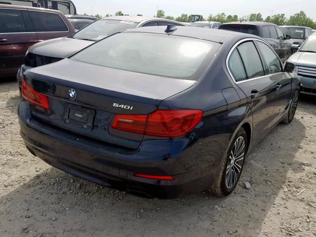 WBAJE5C34HG914180 - 2017 BMW 540 I BLUE photo 4