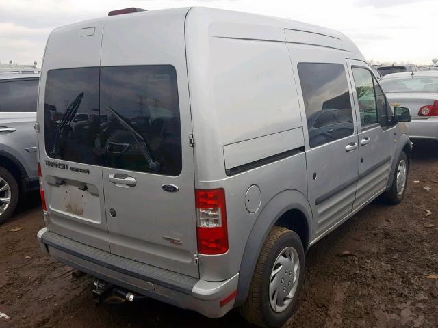 NM0KS9BN2DT160012 - 2013 FORD TRANSIT CO SILVER photo 4