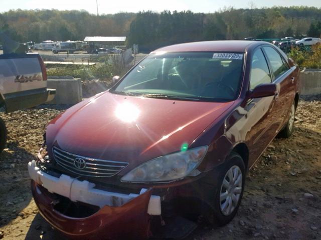 4T1BE32K86U134777 - 2006 TOYOTA CAMRY LE RED photo 2