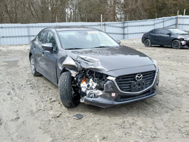 JM1BN1V79H1154024 - 2017 MAZDA 3 TOURING GRAY photo 1