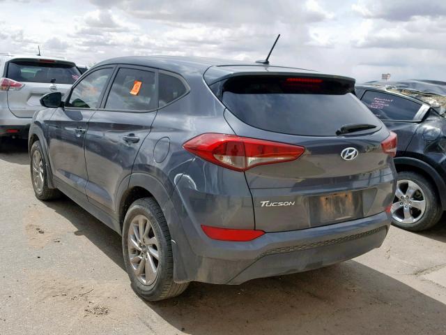 KM8J23A42HU528415 - 2017 HYUNDAI TUCSON SE GRAY photo 3