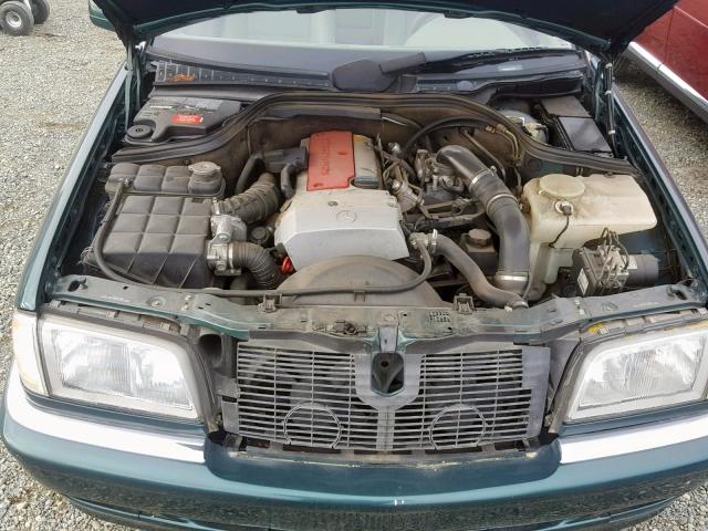 WDBHA24G8XA735699 - 1999 MERCEDES-BENZ C230 GREEN photo 7