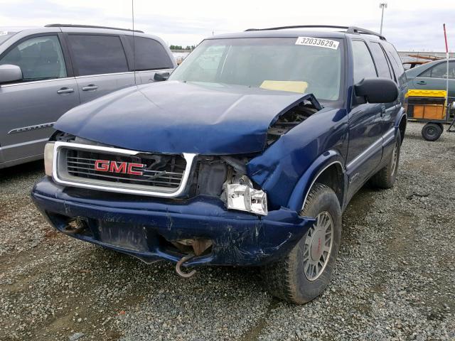 1GKDT13W2Y2403397 - 2000 GMC JIMMY / EN BLUE photo 2