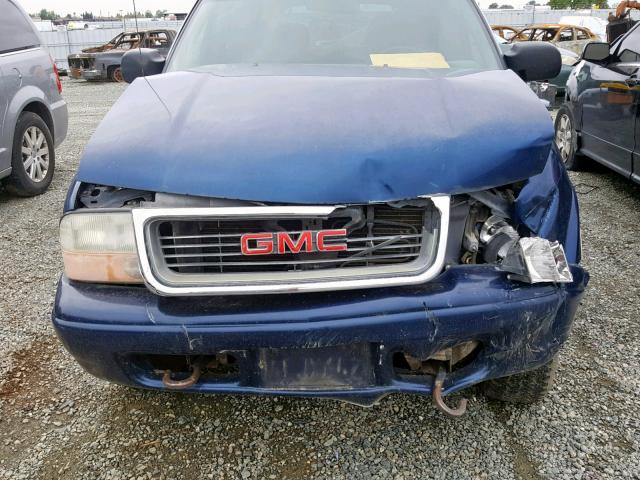 1GKDT13W2Y2403397 - 2000 GMC JIMMY / EN BLUE photo 7